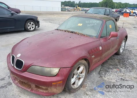 2000 BMW Z3 2.3 из США, поврежденный, VIN WBACH9349YLG05881